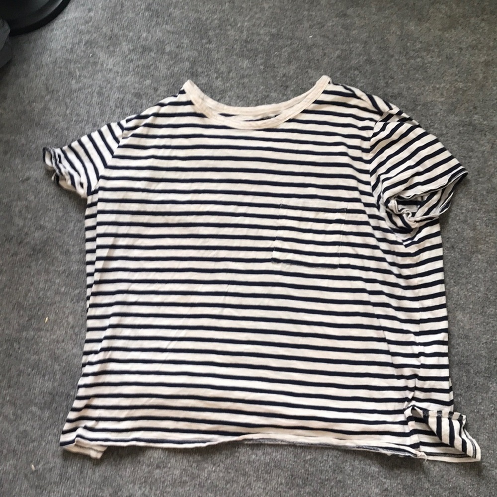 Striped Boyfriend Tee